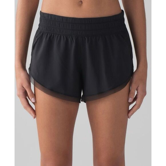 LULULEMON Women’s Black Anew 4” Short Size 6 - Picture 1 of 10